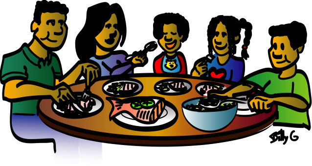 Family Eating Clipart | Free Download Clip Art | Free Clip Art ...