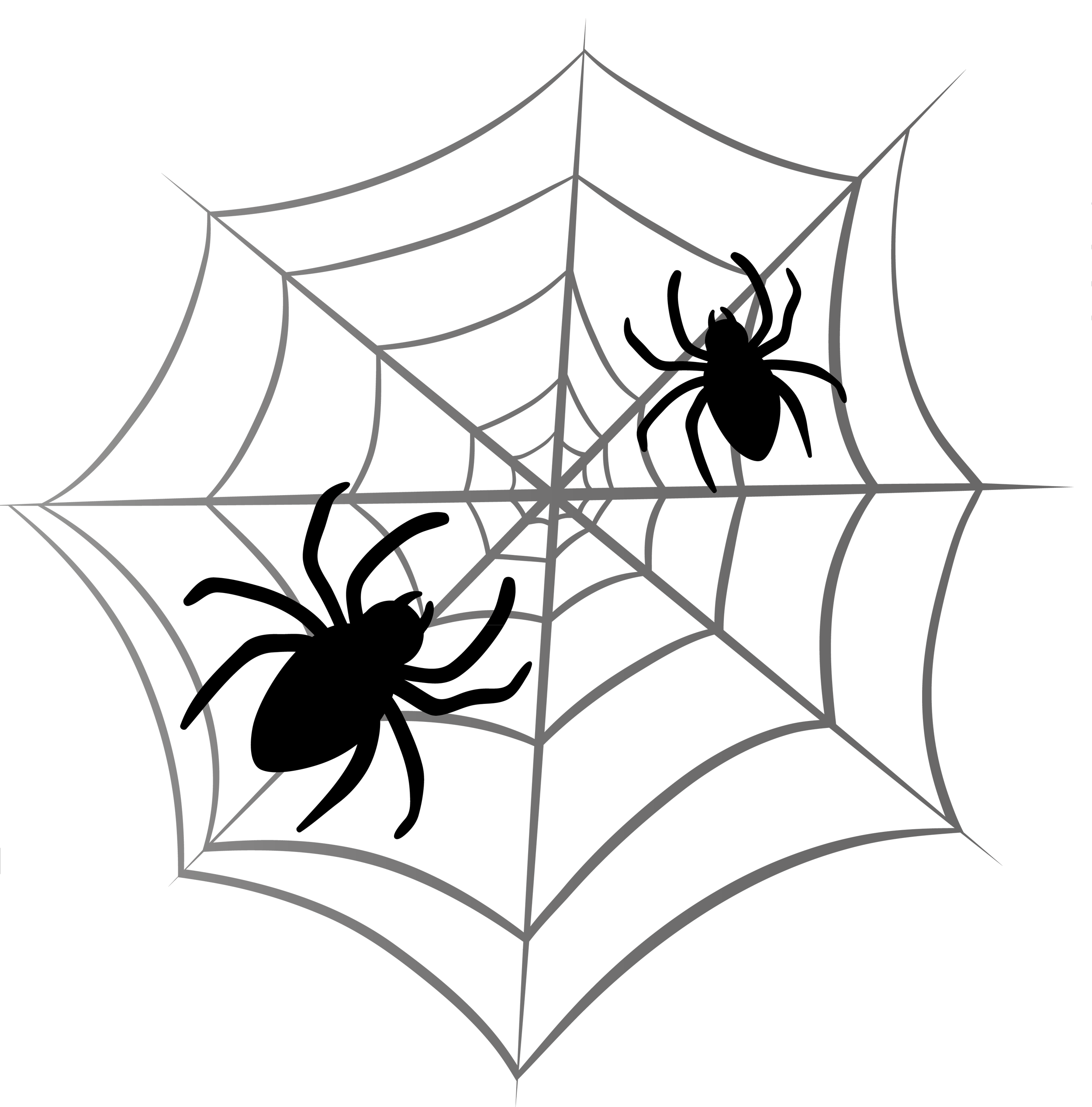 Spider Web Clipart