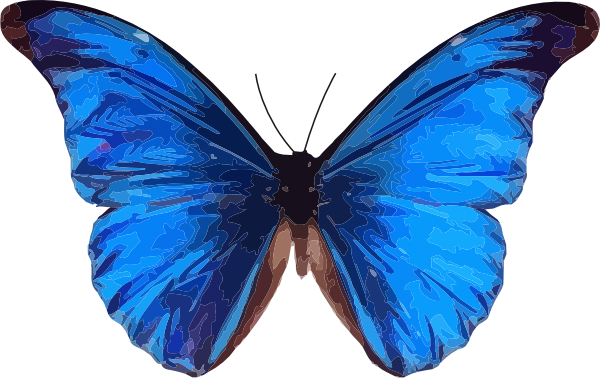 Blue Butterfly | Free Download Clip Art | Free Clip Art | on ...