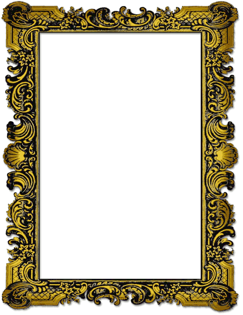 Vintage photo frame clipart