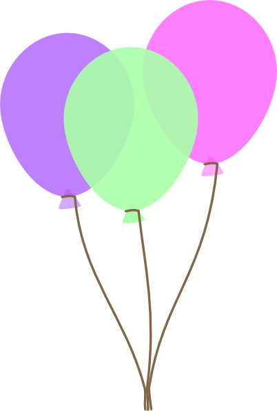 Free birthday balloon clip art free clipart images 4 - Cliparting.com