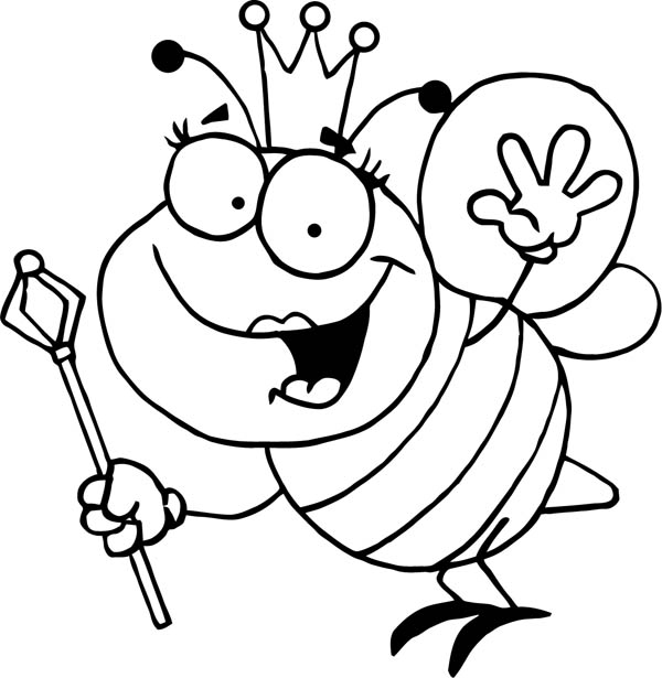 Best Photos of Queen Bee Printables - Coloring Pages That Start ...