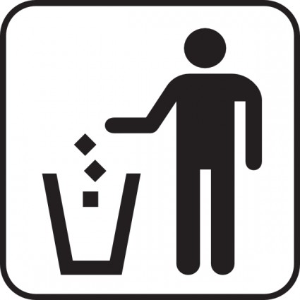 Garbage Symbol | Free Download Clip Art | Free Clip Art | on ...