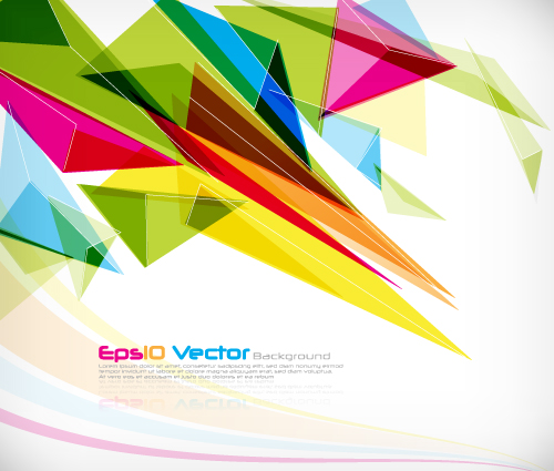 Dynamic background of vector graphic symphony Free Vector