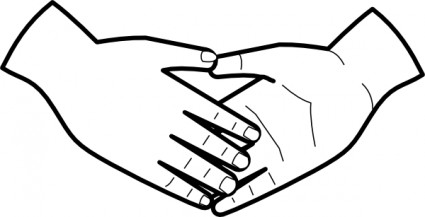 Open Hand Drawing - ClipArt Best