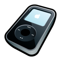 iPod Video Black Icon | MP3 Player Iconset | Hopstarter