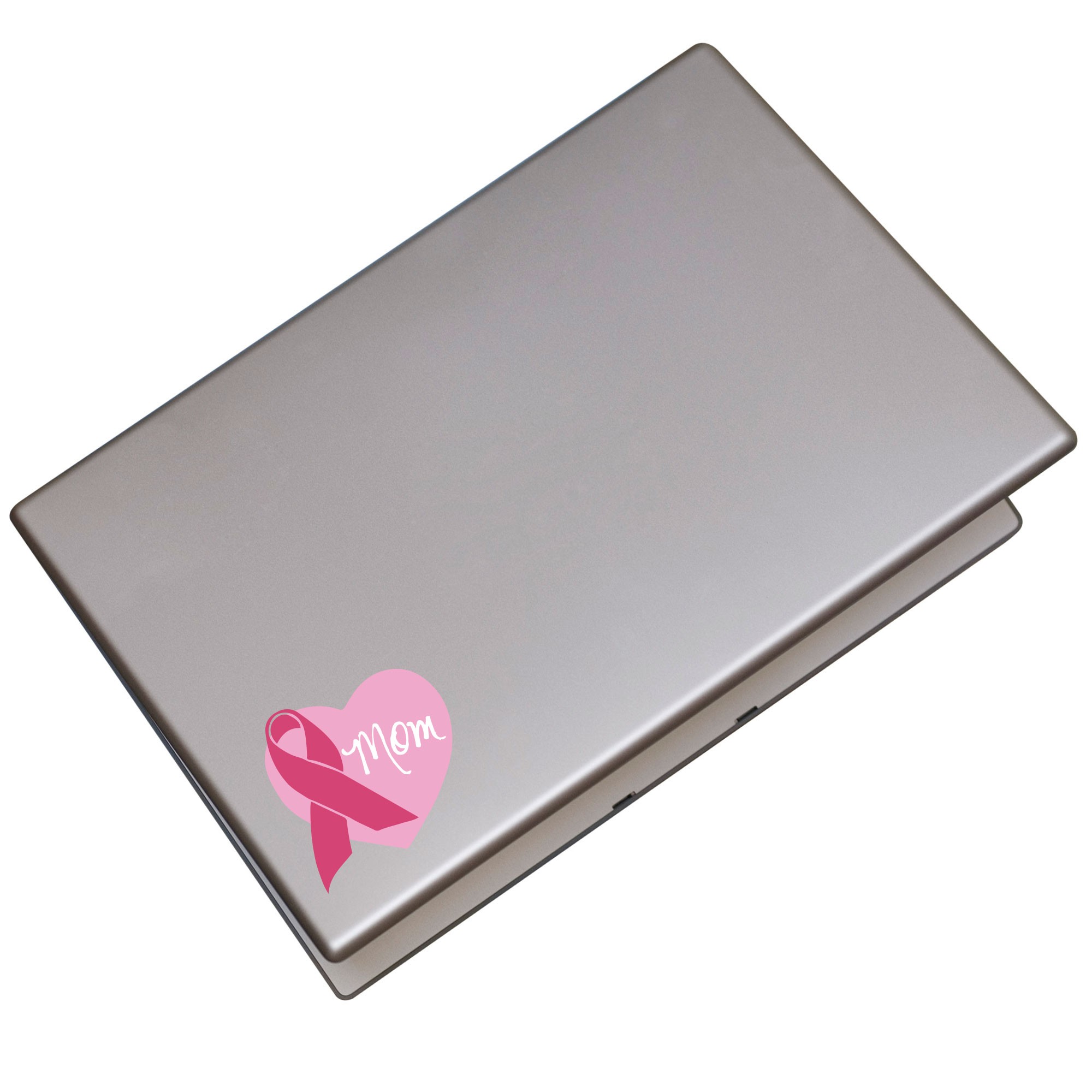 Personalized Pink Breast Cancer Ribbon Heart- Vinyl Wall Art Decal ...