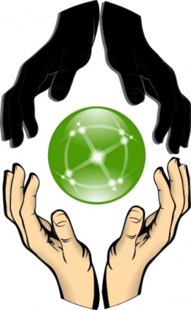 Hands Forming Unity clip art | Download free Vector