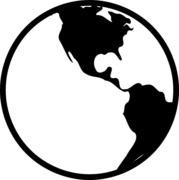 earth black and white cartoon image search results