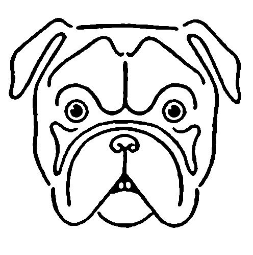 Printable – Draw a Bulldog - Free Clipart Images