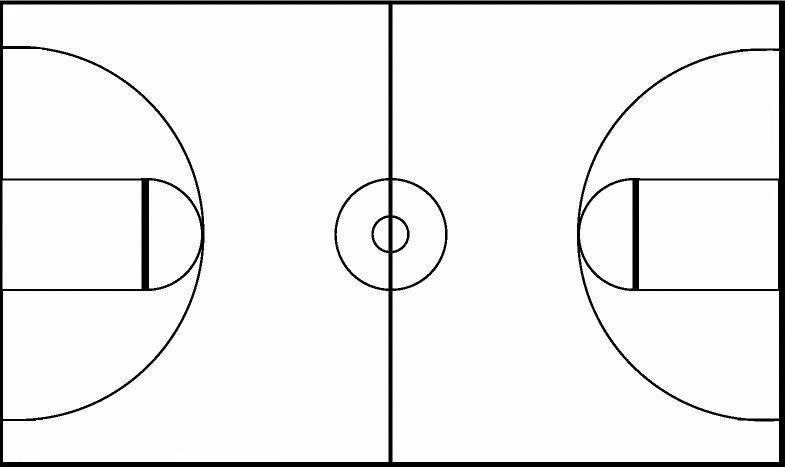 Basketball Court Clipart - Free Clipart Images