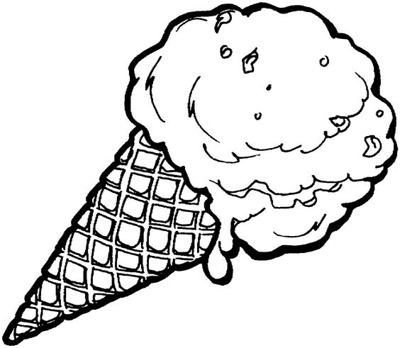 Coloring, Ice cream coloring pages and For kids