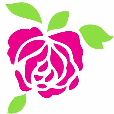 Pink Rose Clipart