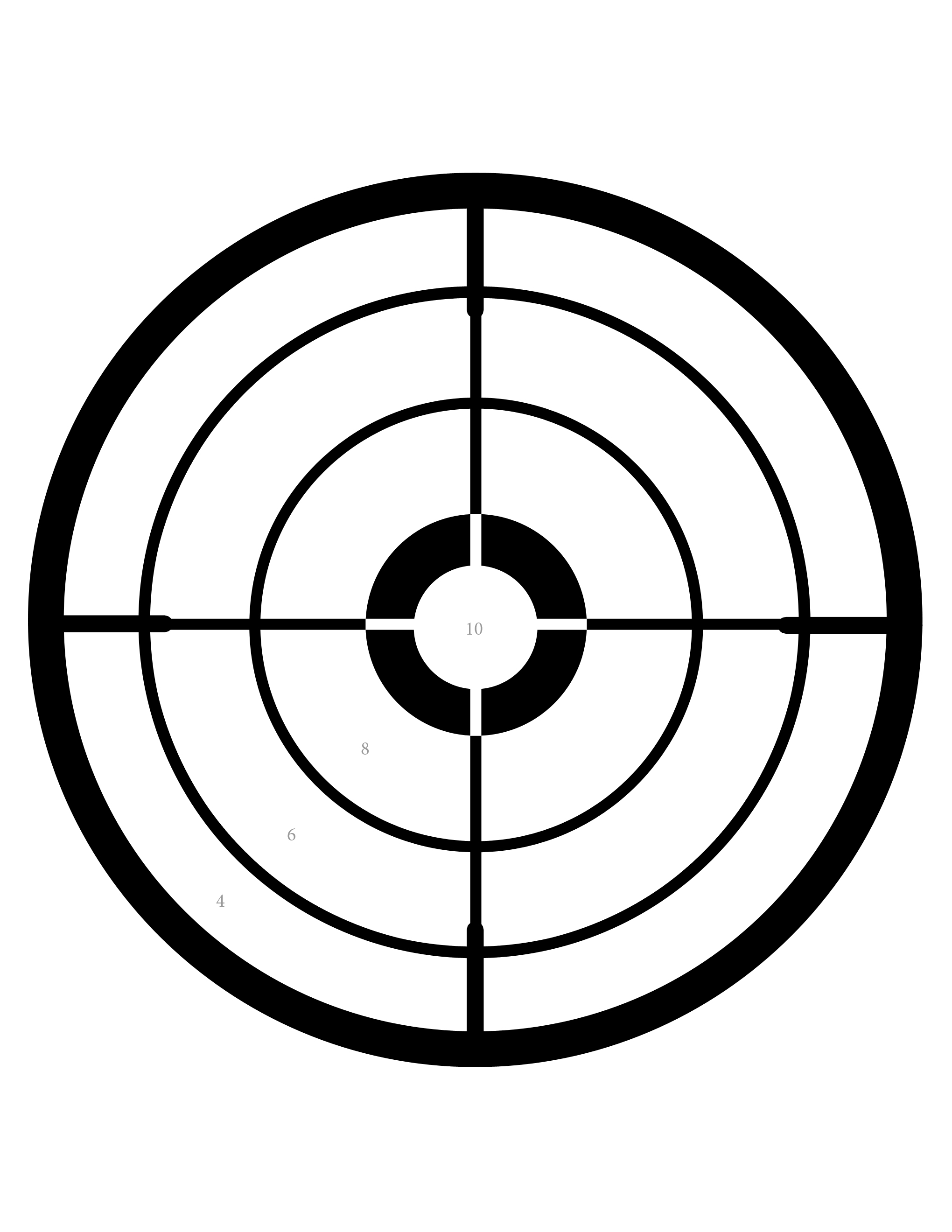 Free Printable Shooting Target
