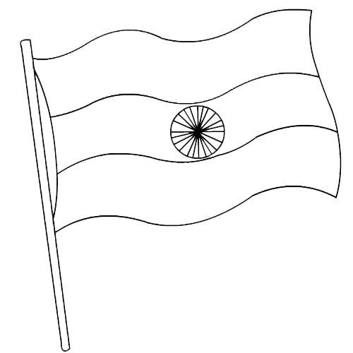 Outline Images Of Flag ClipArt Best