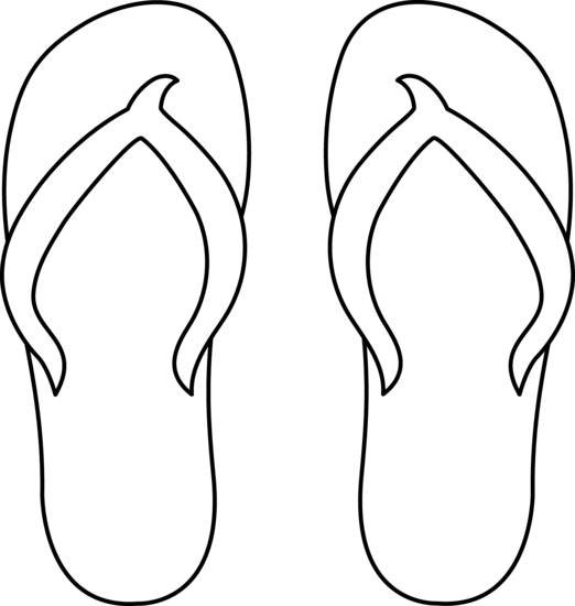 flip flops clip art free