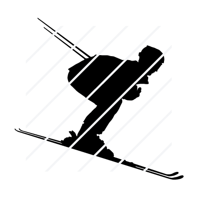 Vector Ski, Vector Art, Ski Stock Vector : Vectoriel.com