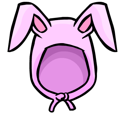 Image - Pink Bunny Ears clothing icon ID 427.png | Club Penguin ...