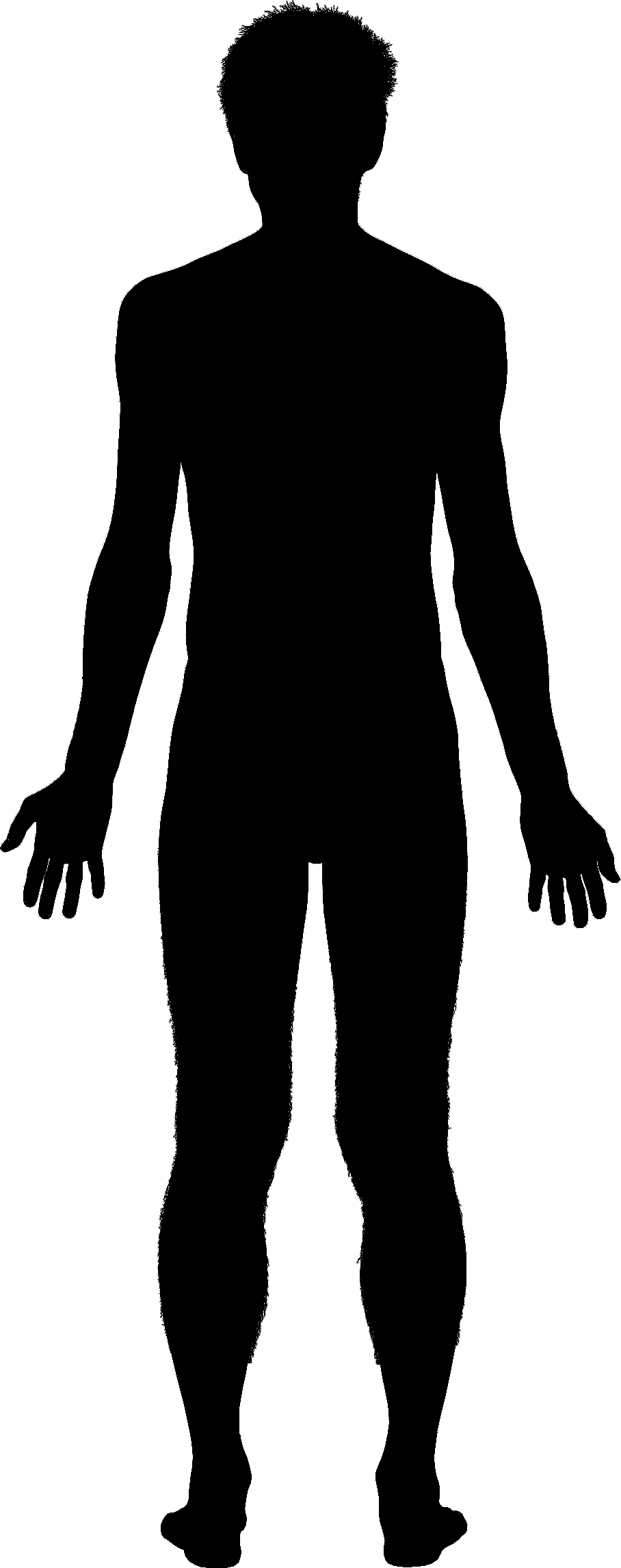 Clipart black person full body