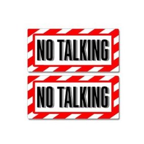 No Talking Signs Clipart - Free to use Clip Art Resource
