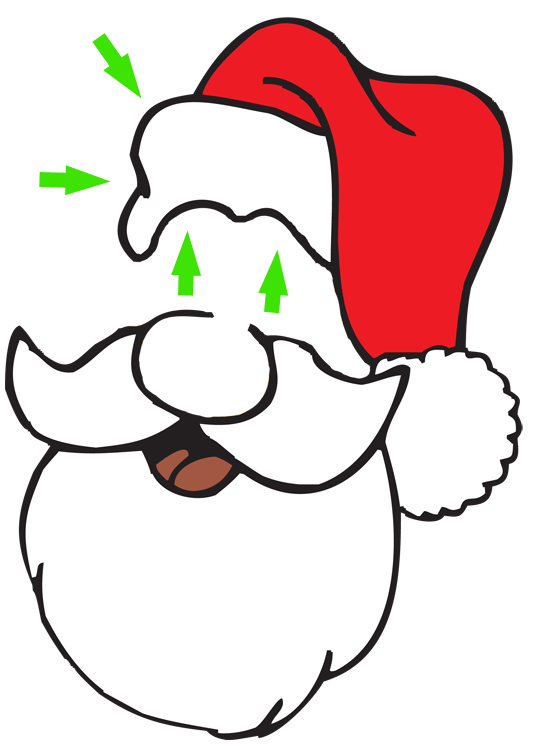 How to draw Santa Claus at CartoonFactory.com Cartoons, Cartoon ...