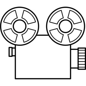 Film Camera Clip Art - Tumundografico