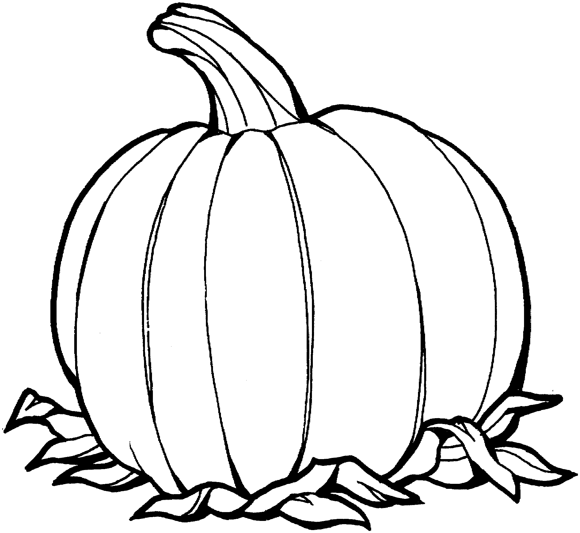 Halloween black and white clipart