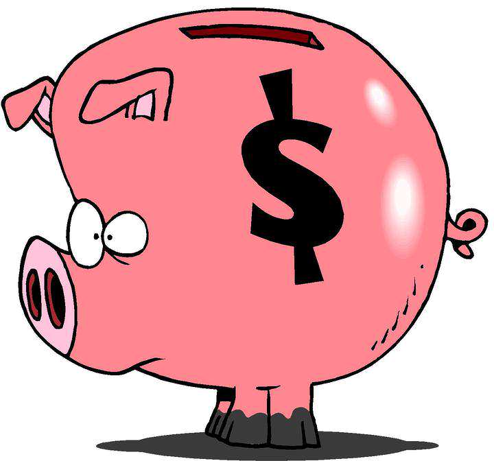 Clipart piggy bank - ClipartFox