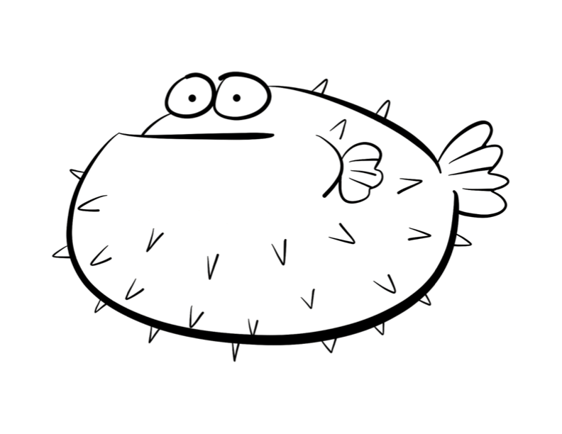 blowfish clip art