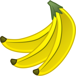 Yellow Banana Icon, PNG ClipArt Image