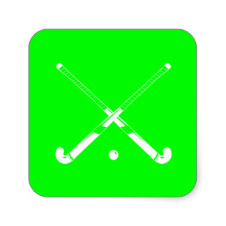 Crossed Field Hockey Sticks Stickers, Crossed Field Hockey Sticks ...