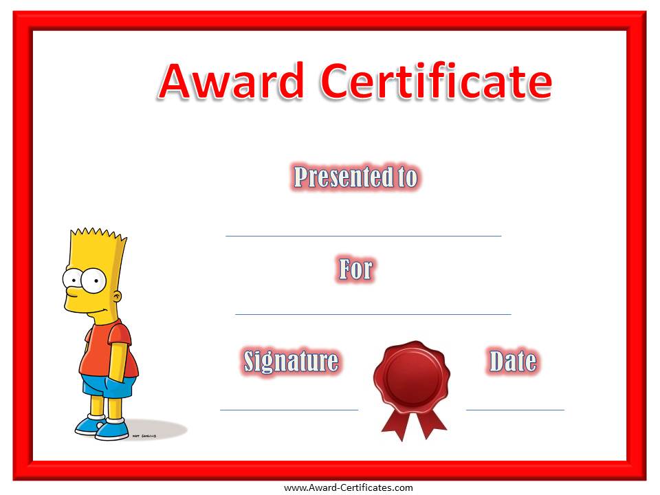 For Kids Heroes Awards New Hero Certificate - Quoteko.