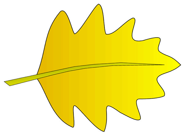 Clip Art Of A Leaf - ClipArt Best