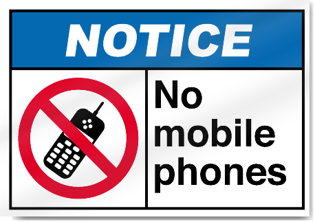 No Mobile Signs - ClipArt Best