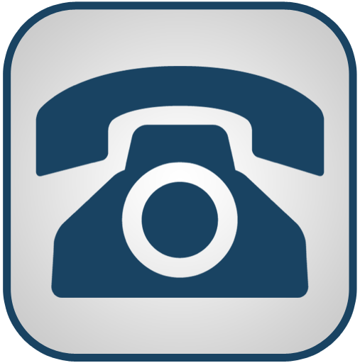 Blue And White Telephone Icon, PNG ClipArt Image | IconBug.com