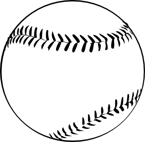 Baseball b and w clip art download free other vectors | Vector Art ...