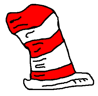 Cat In The Hat Clipart