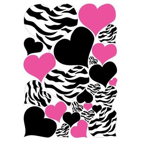 Hot Pink Zebra Print Wallpaper Clipart - Free to use Clip Art Resource