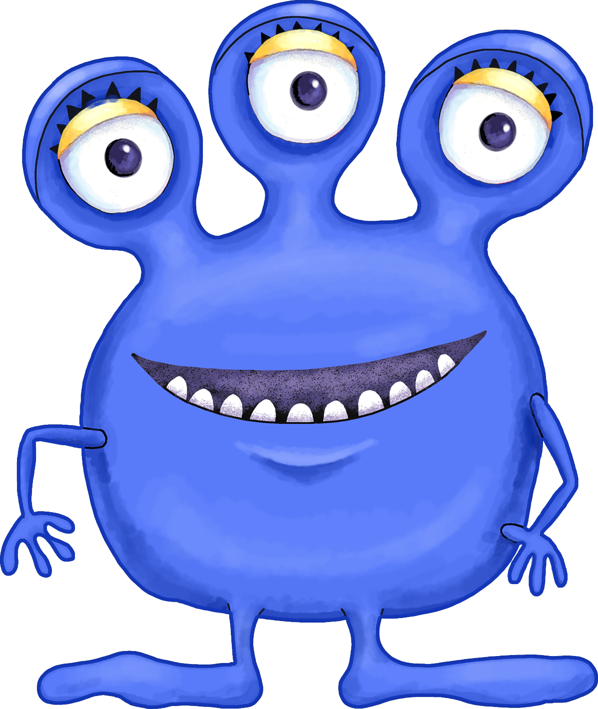 Cartoon alien clipart free