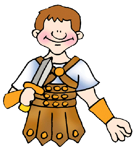 Roman boy clipart