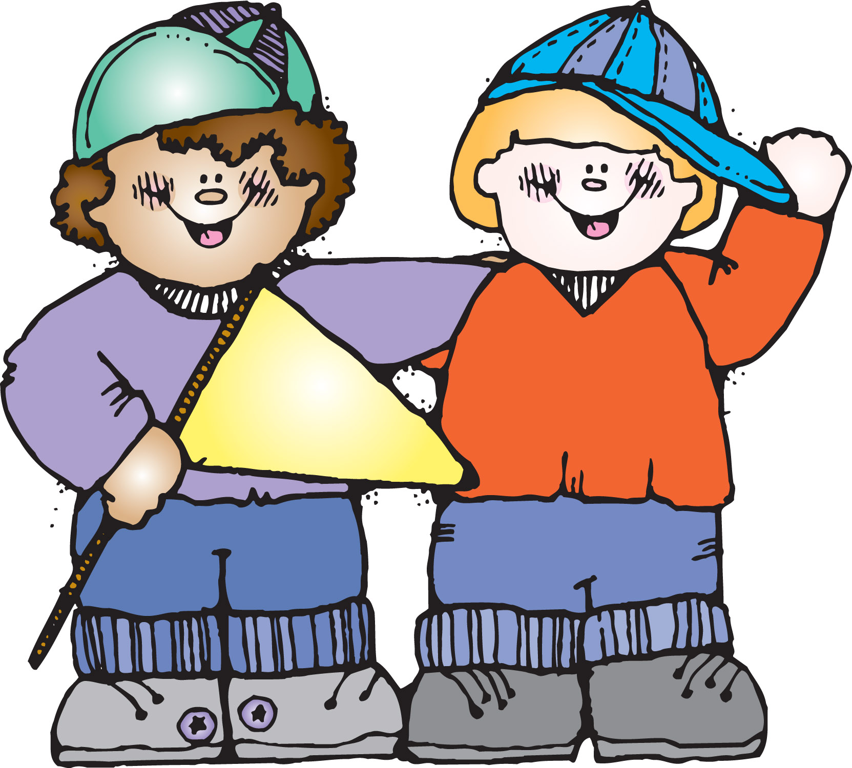 Buddies Clip Art - Free Clipart Images