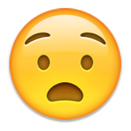 ð??§ Anguished Face Emoji (U+1F627)