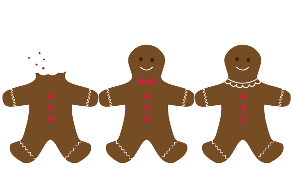 Gingerbread man gingerbread clip art - Clipartix