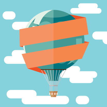 Hot Air Balloon Clip Art, Vector Images & Illustrations