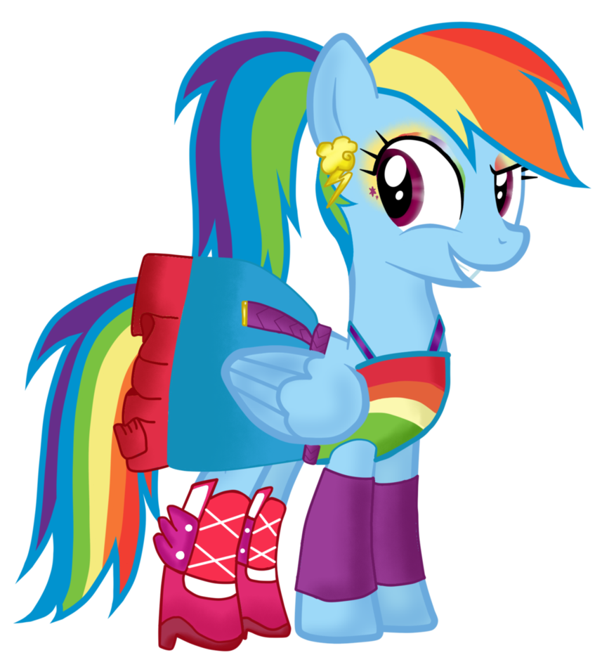 My Little Pony Rainbow Dash 2017- Dr. Odd