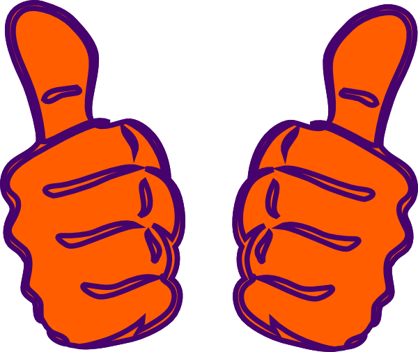 Two Thumbs Up Clipart