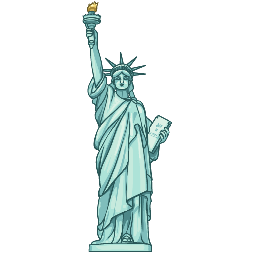 Statue Of Liberty Cartoon Clipart - ClipArt Best - ClipArt Best
