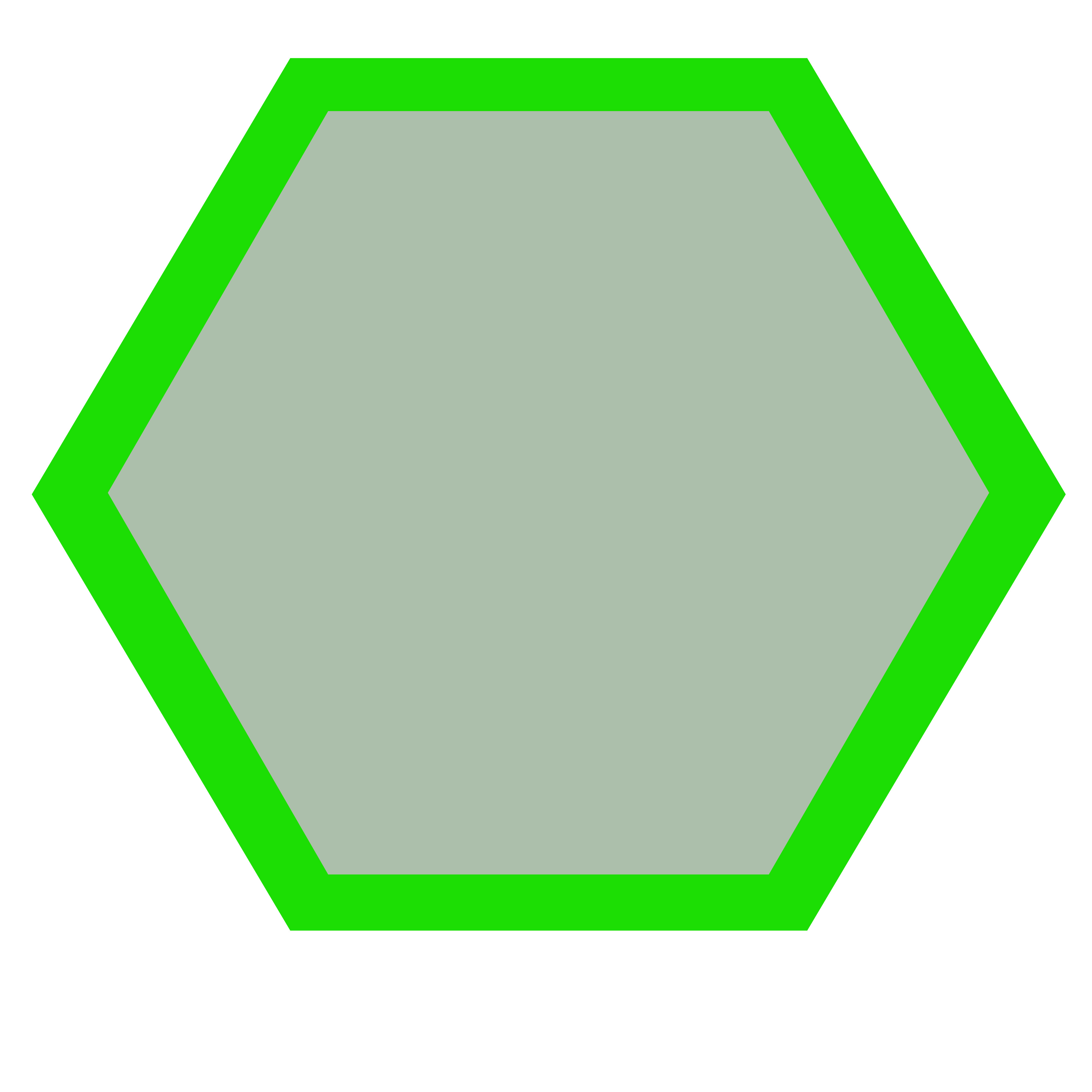 8 Inch Hexagon Template ClipArt Best