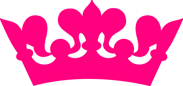 Prince and princess crown clipart