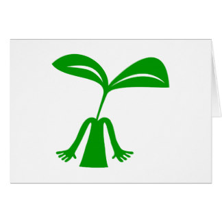 Ecology Symbol Greeting Cards | Zazzle